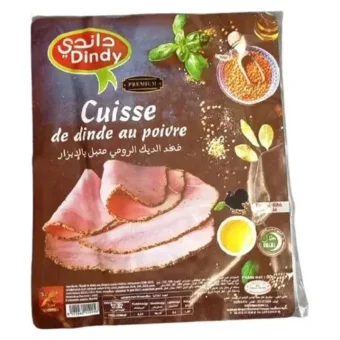 Dindy – Cuisse De Dinde Fume Poivre 80G