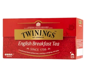 Twinings – English Breakfast 25 Sachet Tea