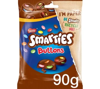 Nestlé – Smarties Buttons Milk Chocolate Sharing Bag 90G