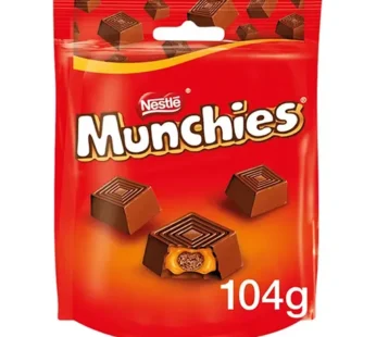 Nestlé – Munchies Milk Chocolate & Caramel Sharing Bag 104G