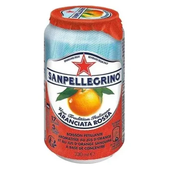 San Pellegrino – Orange Sanguine Limonade Can 33Cl Emb