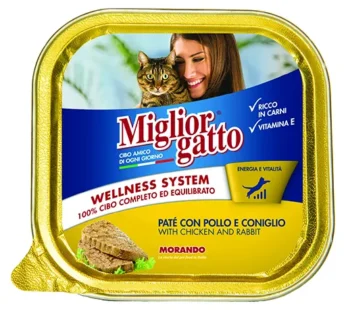 Miglior – Barquettes Gatto Chat Chiken & Rabbit 100G