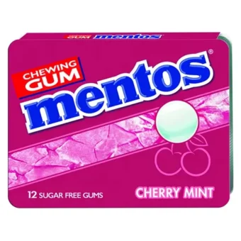 Mentos – Gum Kersensmaak Blister