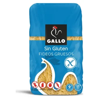 Gallo – Fideos Gruesos Sin Gluten – 450 G