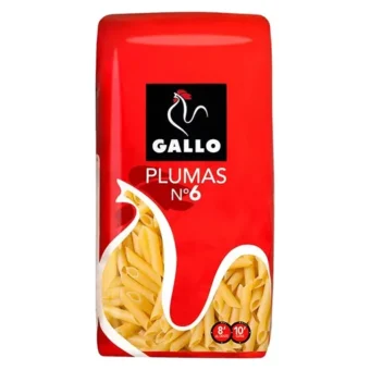 Gallo – Macarrones Plumas N.6 Paquete 450 G