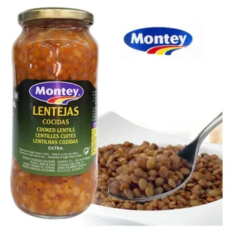 Montey – Lentejas Cocidos 540Gr