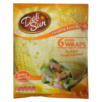 Deli Sun – Corn Tortillas 6 Wraps 360G