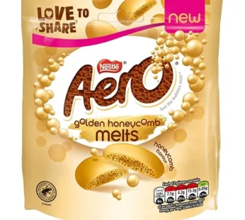 Nestlé – Aero Melts Golden Honeycomb Chocolate Sharing Bag 86G