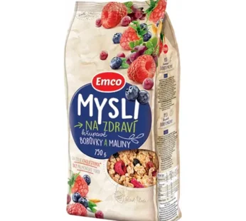 Emco – Musli Crunchy Blueberries & Raspberries 750G