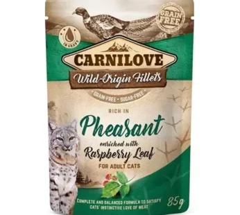 Carnilove – Grain Free Adulte Faisan & Framboise 85 Gbe A Chat 85 G (Copie)