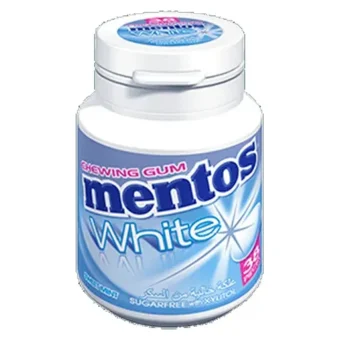 Mentos – White Mint 54G Bottle Gum