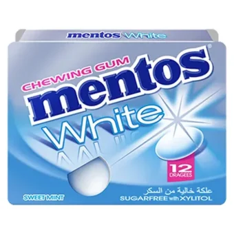 Mentos – White Gum Blister Mint