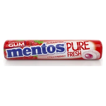 Mentos – Pure Fresh Strawberry Rolls