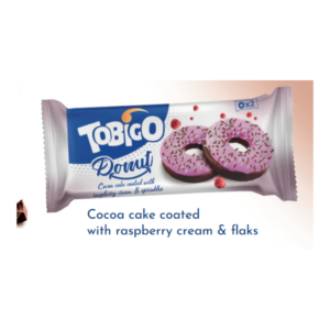 Tobigo - Donut Cake Raspberry & Chocolate