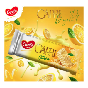 Excelo - Gaufrette Capri Citron - 45G