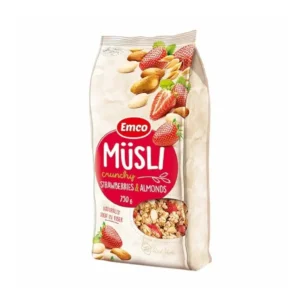 Emco - Musli Crunchy Strawberry & Almonde - 750g