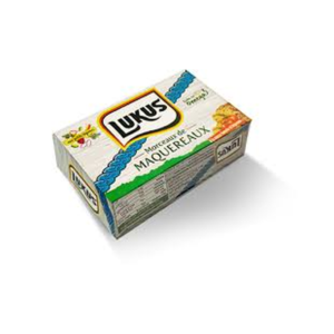 Lukus - Maquereaux à la sauce tomate et légumes - 125 g