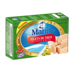 Mario - Filets De Thon A L'Huile D'Olive - 125 G
