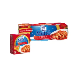 Mario - Thon à la sauce tomate 3 x 80 g - 240 g