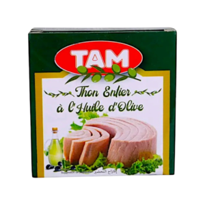 Tam - Thon Entier À L'Huile d'Olive - 160G