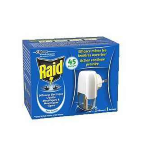 Raid - Diffuseur électrique + liquide - 45 nuits