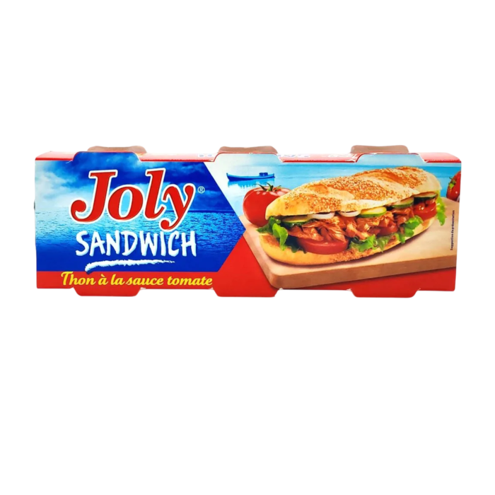 Joly - Thon Sandwish Sauce Tomate - 3 x 80 g