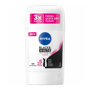 Nivea - Deo Stick Black & White Clear - 50 ml