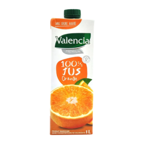 Valencia - Boisson Premium Pur Orange 100% - 1L