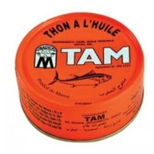 Tam - Thon Entier A L'Huile Vegetable - 1/5 - 160G