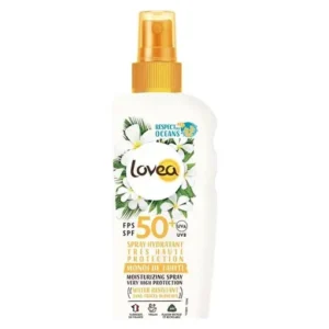 Lovea - Spray Hydratant Spf50+ Tres Haute Protection Monoi De Tahiti 150Ml