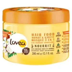 Lovea - Hair Food Monoi & Karite - Masque 3 En 1 - Cheveux Secs Et Abimes - 390