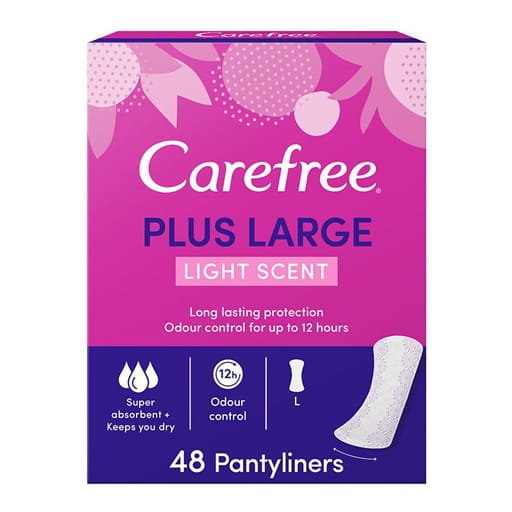 Carefree - Plus Large Slips - 48 Slips