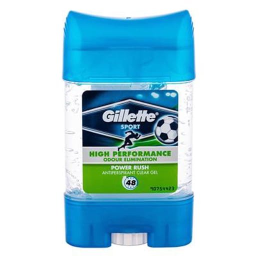 Gillette - Clear Gel Power Rush - 70 ml
