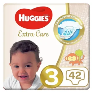 Huggies - Extra Care Size 3 Value Pack - 42 Diapers