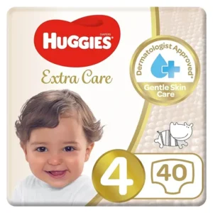 Huggies - Extra Comfort Value Pack (4) 8-14 Kg - 40 Pc