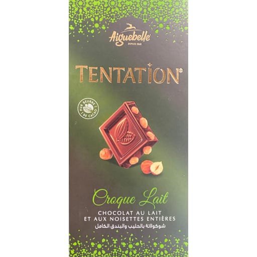 Aiguebelle - Tentation Chocolat Croque Lait - 140G