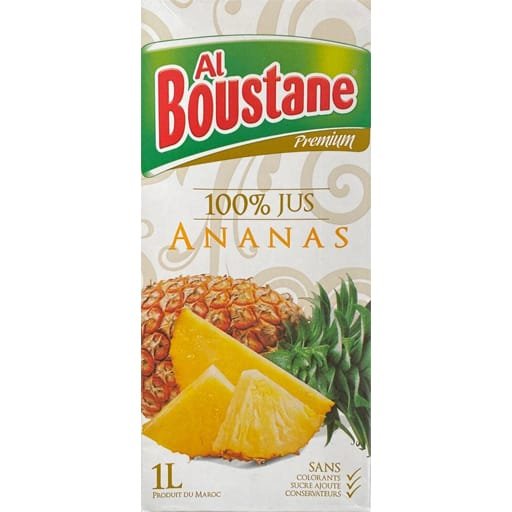 Al Boustane - Ananas 100% Jus - 1 L