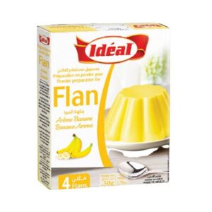 Ideal - Flan Banane - 50 G
