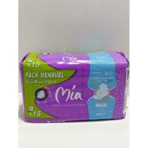 Mia - Serviettes Hygiéniques Normal 15U