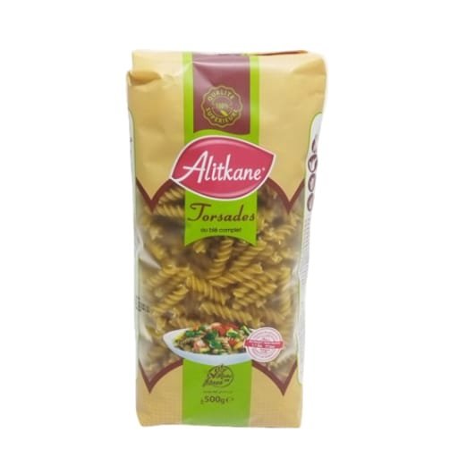 Alitkane - Torsades au blé complet - 500 G