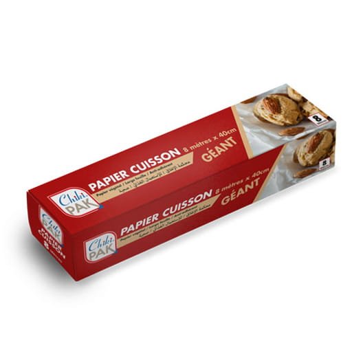 Chiki Pak - Papier cuisson - 8 m * 40 cm