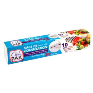 Chiki Pak - Sacs De Congélation Grand 10 Sac