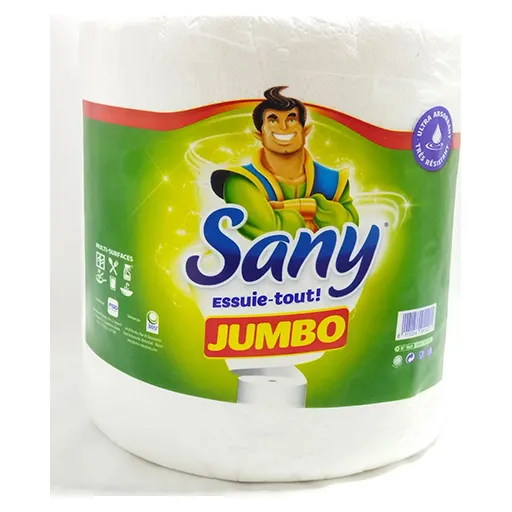 Sany - Papier Essuie Tout - Jumbo Citron
