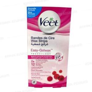 Veet - Bande Depilatoire Rouge - Gm