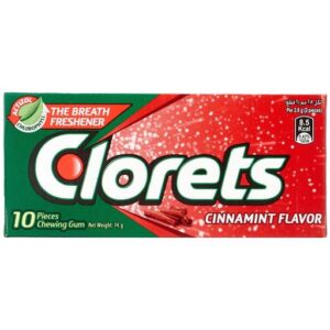 Clorets - Cinnamit Flavor - 10 Pieces
