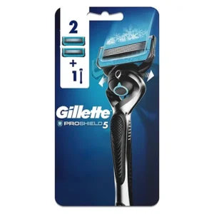 Gillette - ProShield5 Chill Razor Handle - 2 Blade Refills