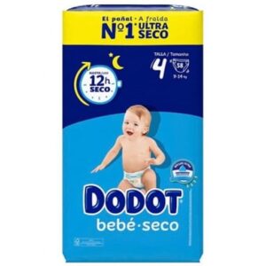 Dodot - Couche N4 9-14 kg - 58 U