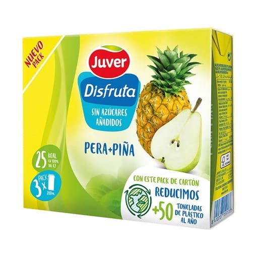 Juver - Pera-Pina 200Ml Pc Boisson