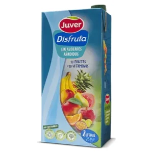 Juver - Disfruta 10 Frutas + 10 Vitaminas - 2 L