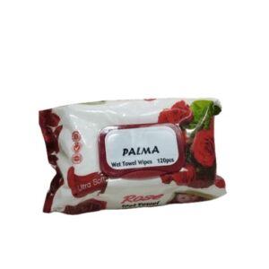 Palma - Lingetteservetelerose - 120 Pcs